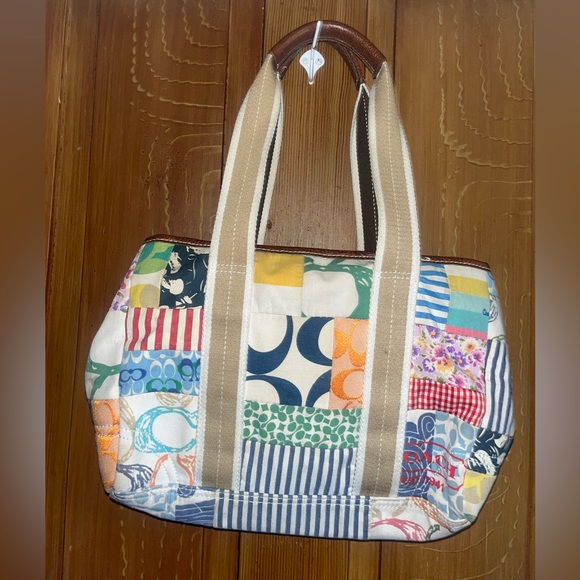 Coach Hampton patchwork shoulder bag - Picture 2 of 6